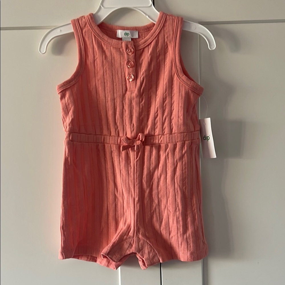 Dip Pink Casual Jumpsuit